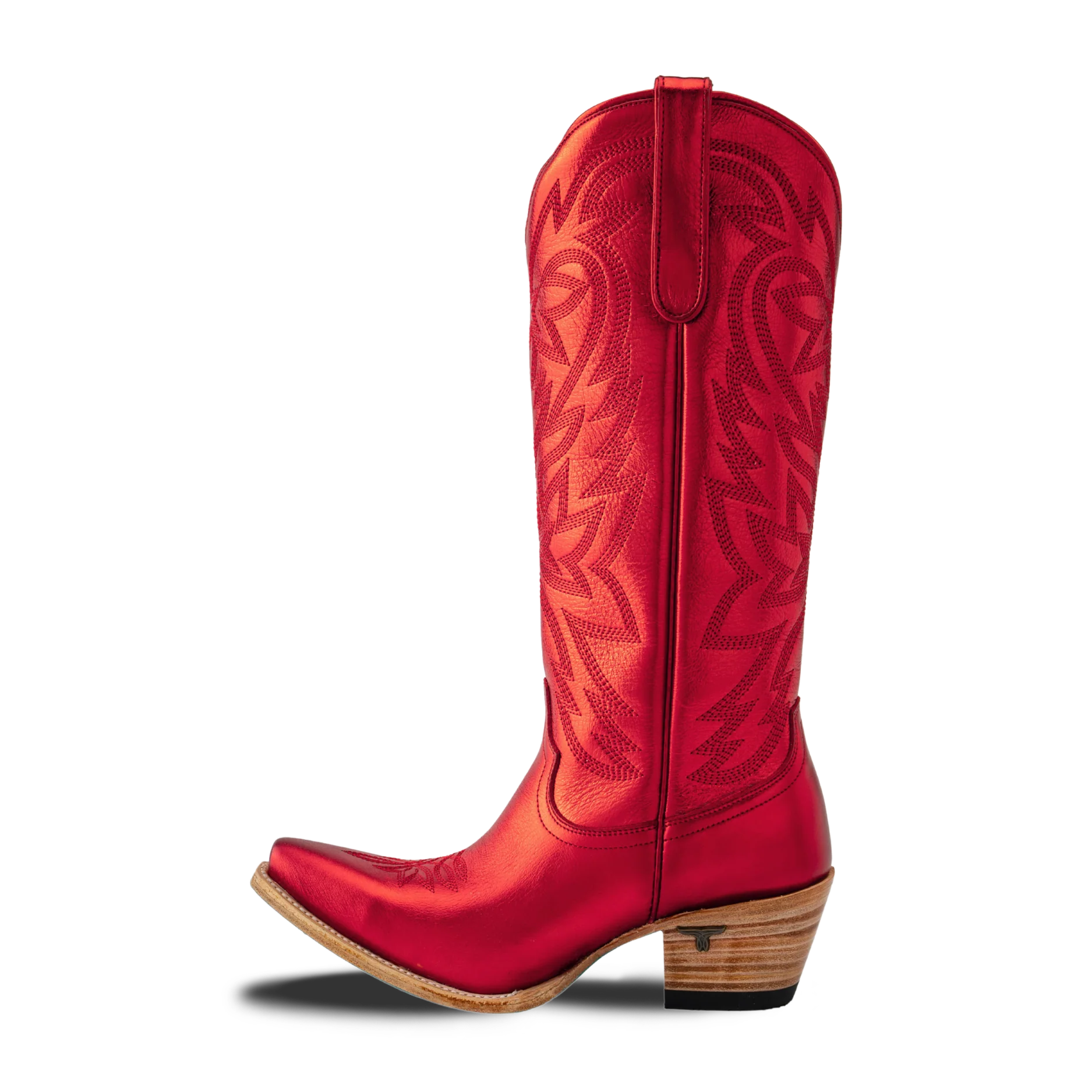 Smokeshow Boot - Red Metallic - Image 5