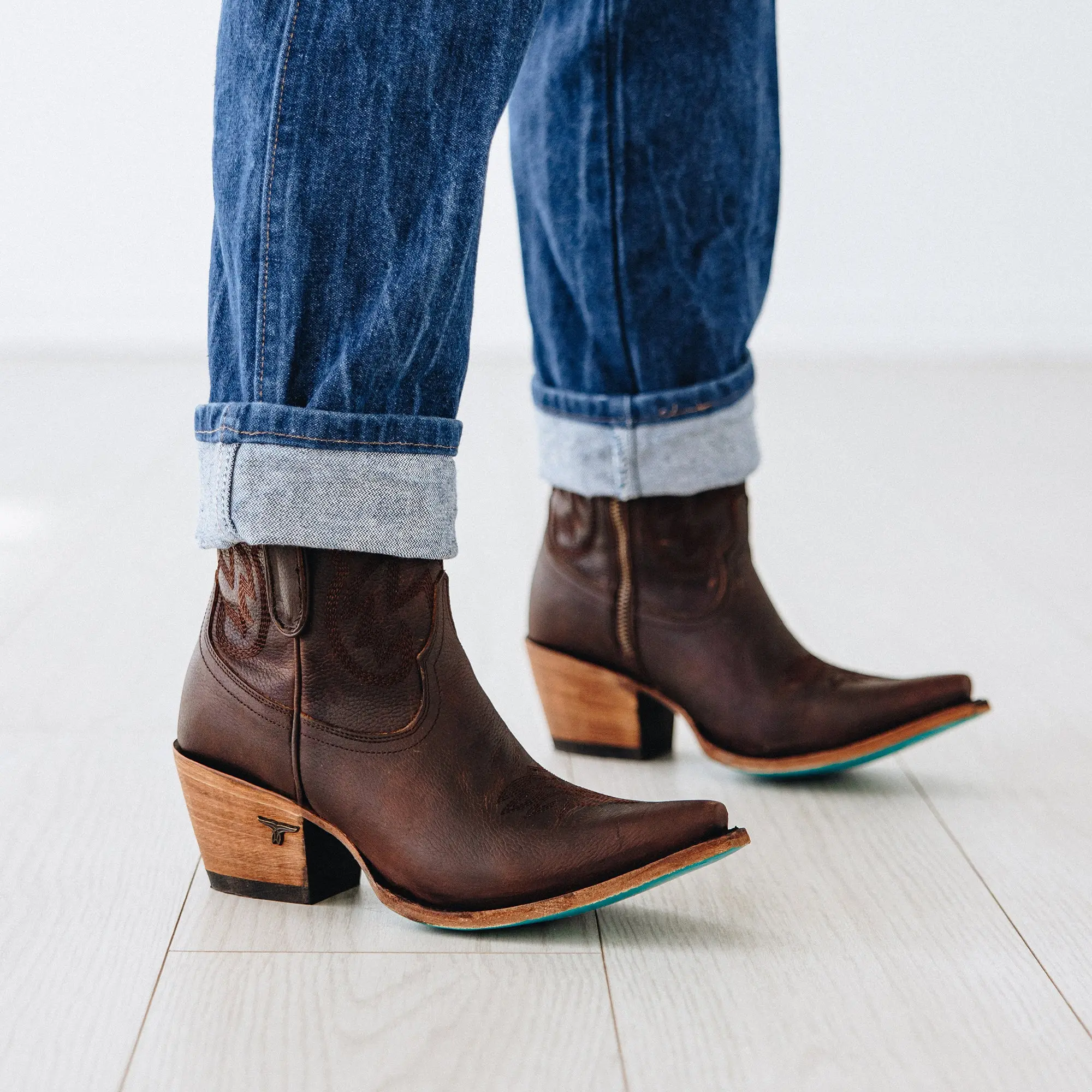 Smokeshow Bootie - Cognac **Final Sale** - Image 9