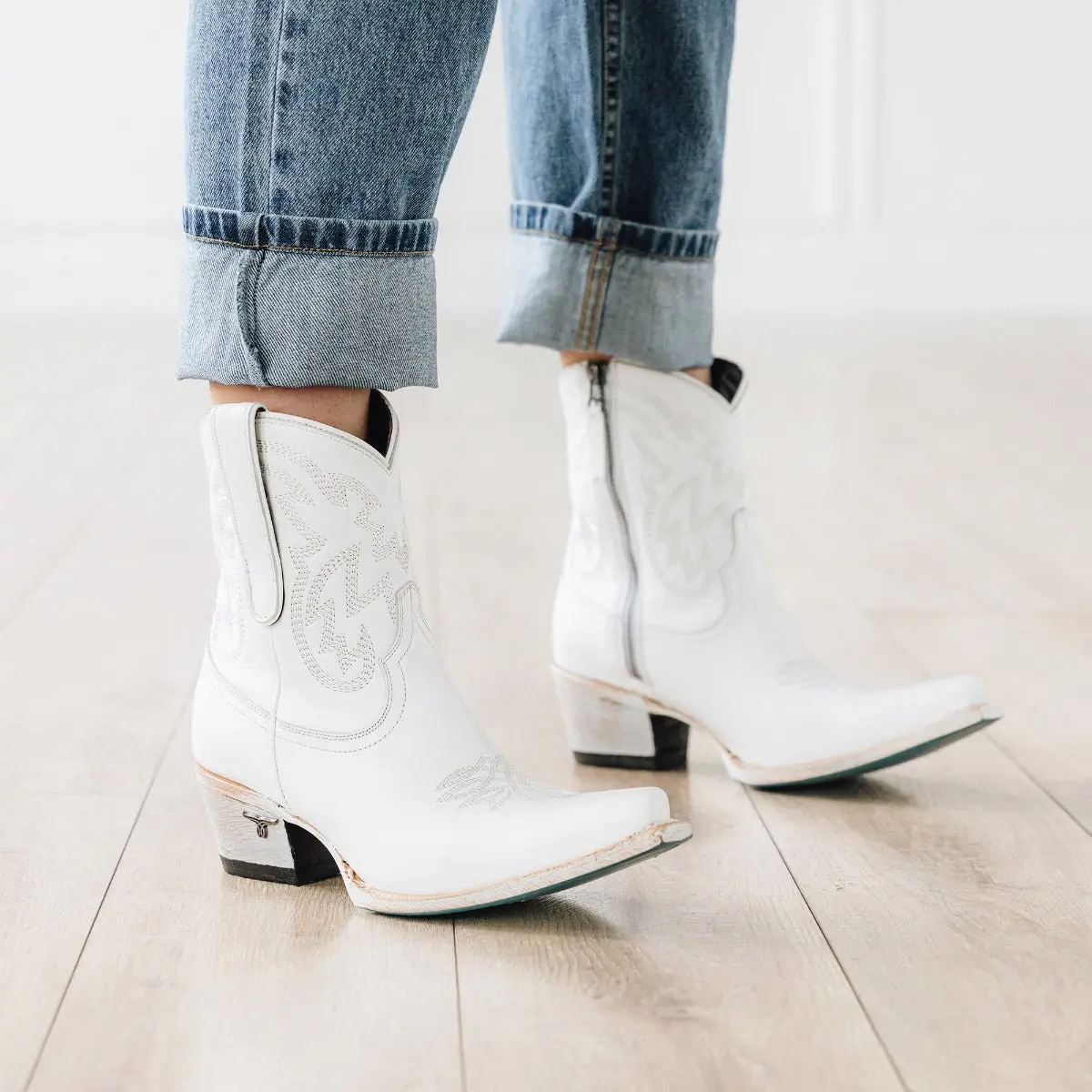 Smokeshow Bootie - Matte White - Image 12