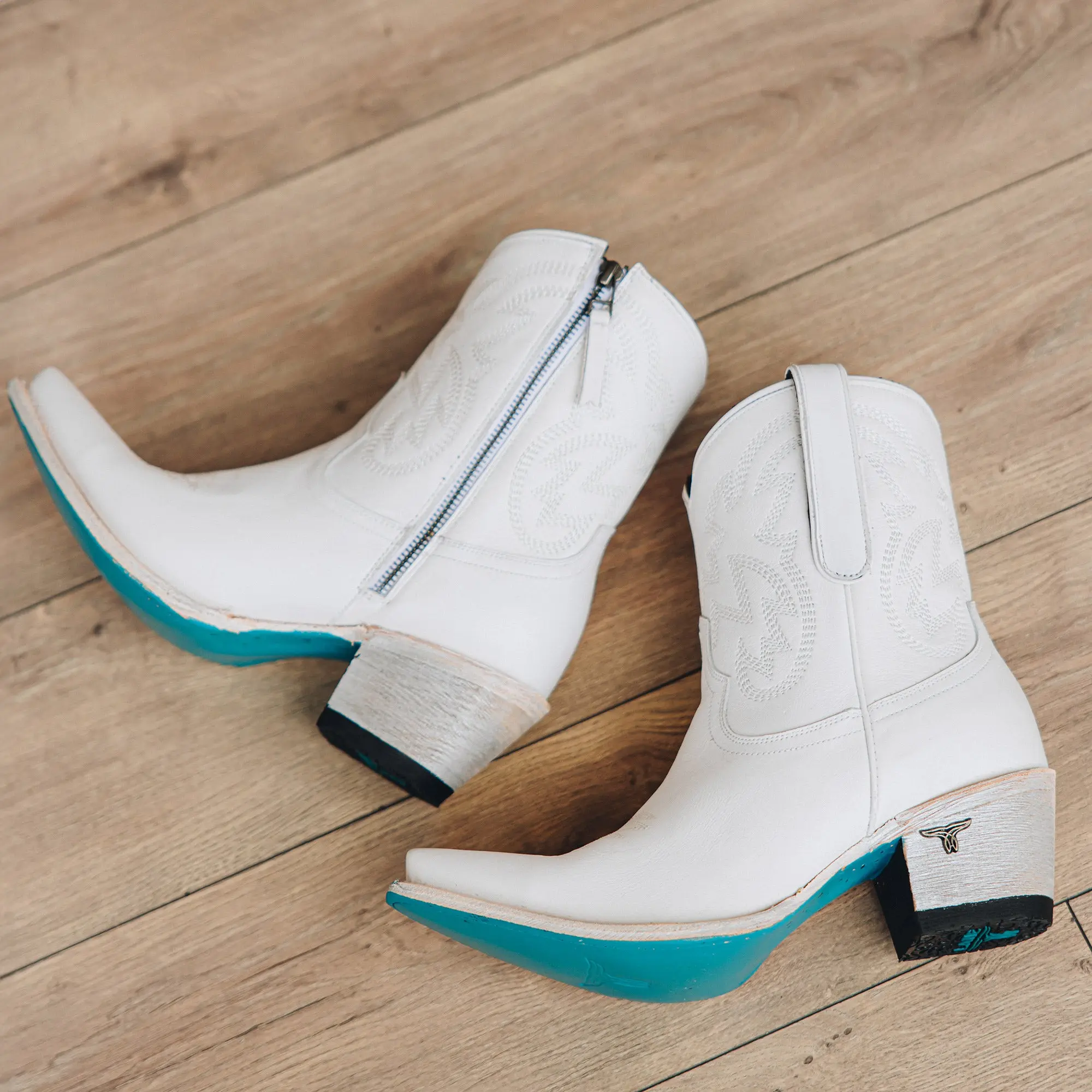Smokeshow Bootie - Matte White - Image 13