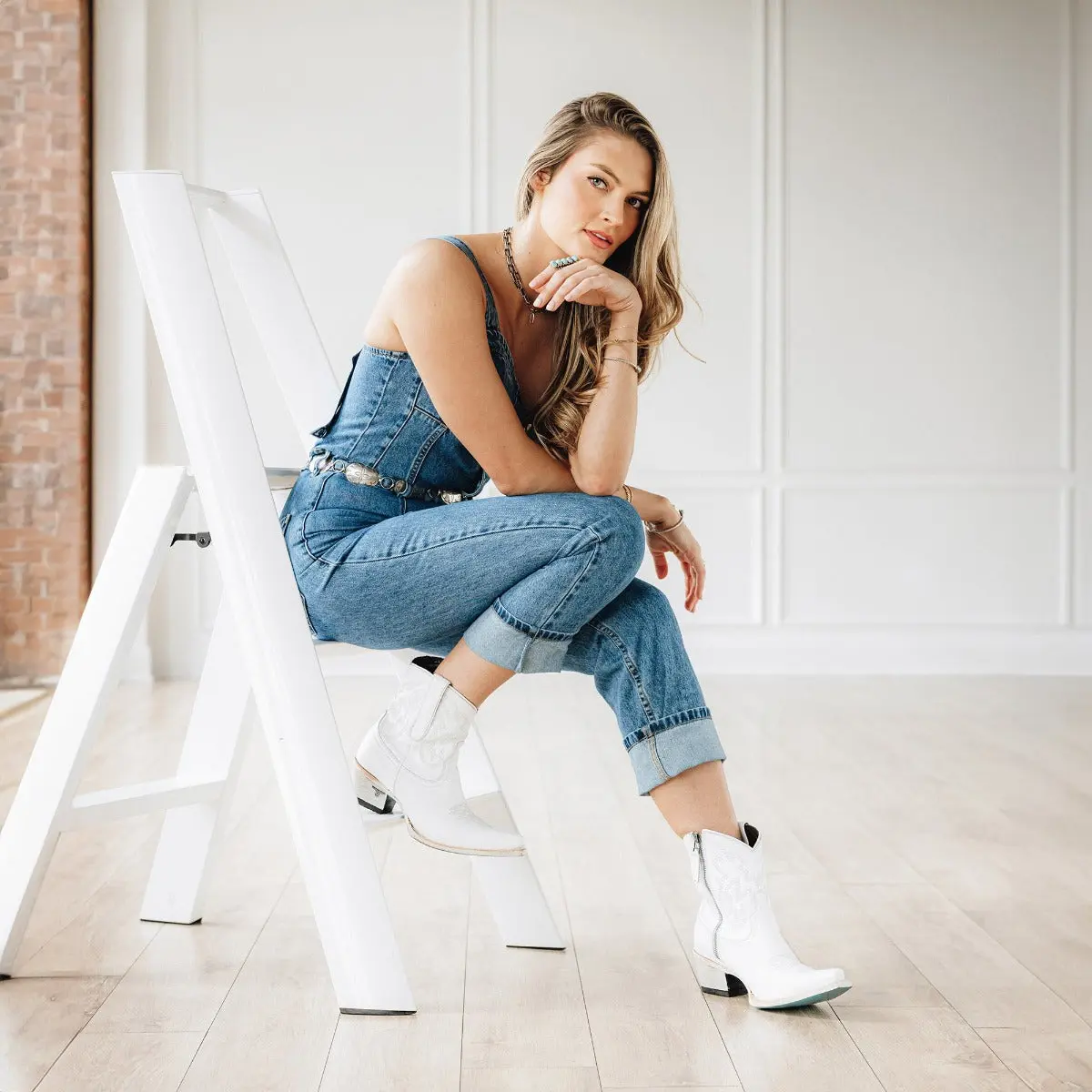 Smokeshow Bootie - Matte White - Image 3