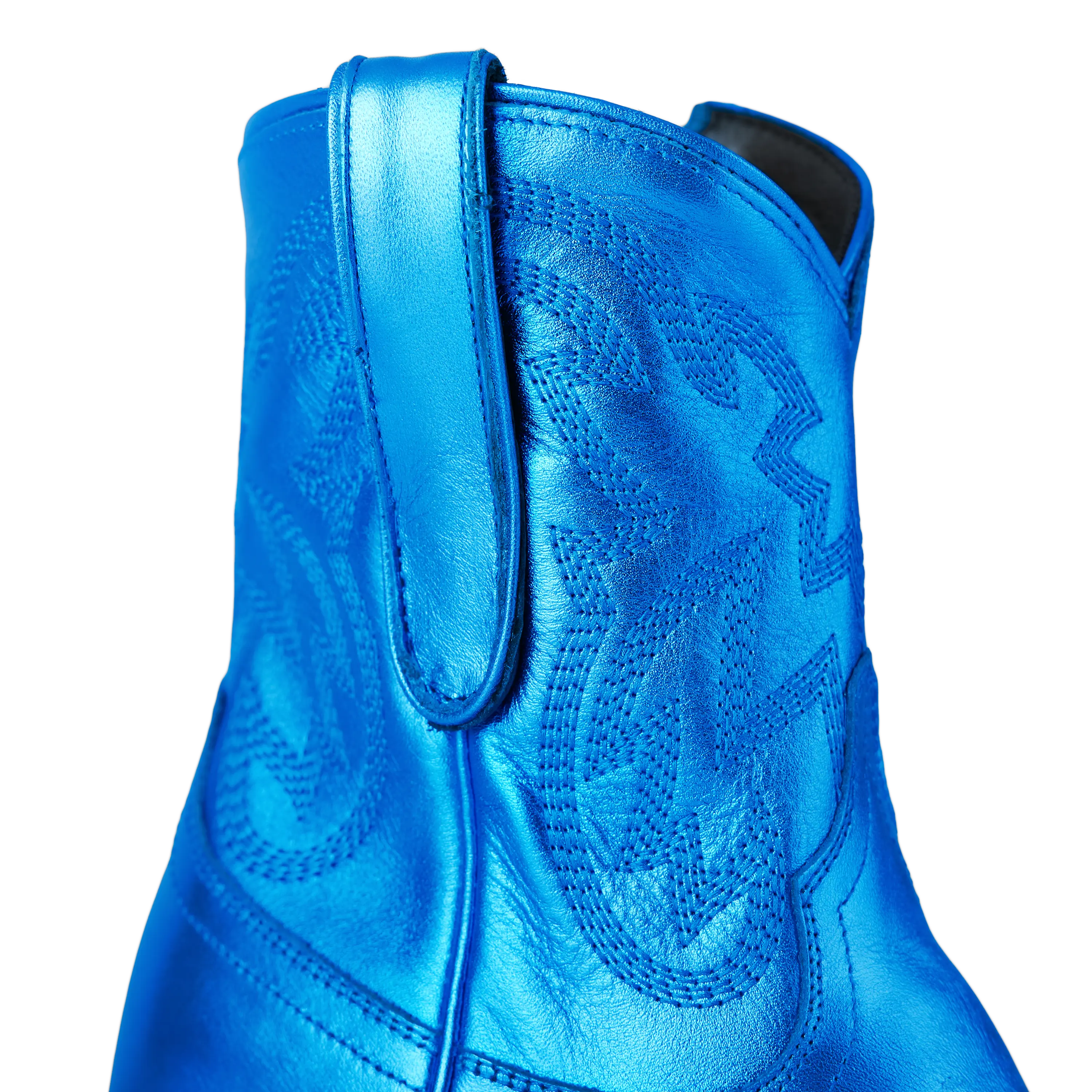 Smokeshow Bootie - Cobalt Metallic **Final Sale** - Image 10