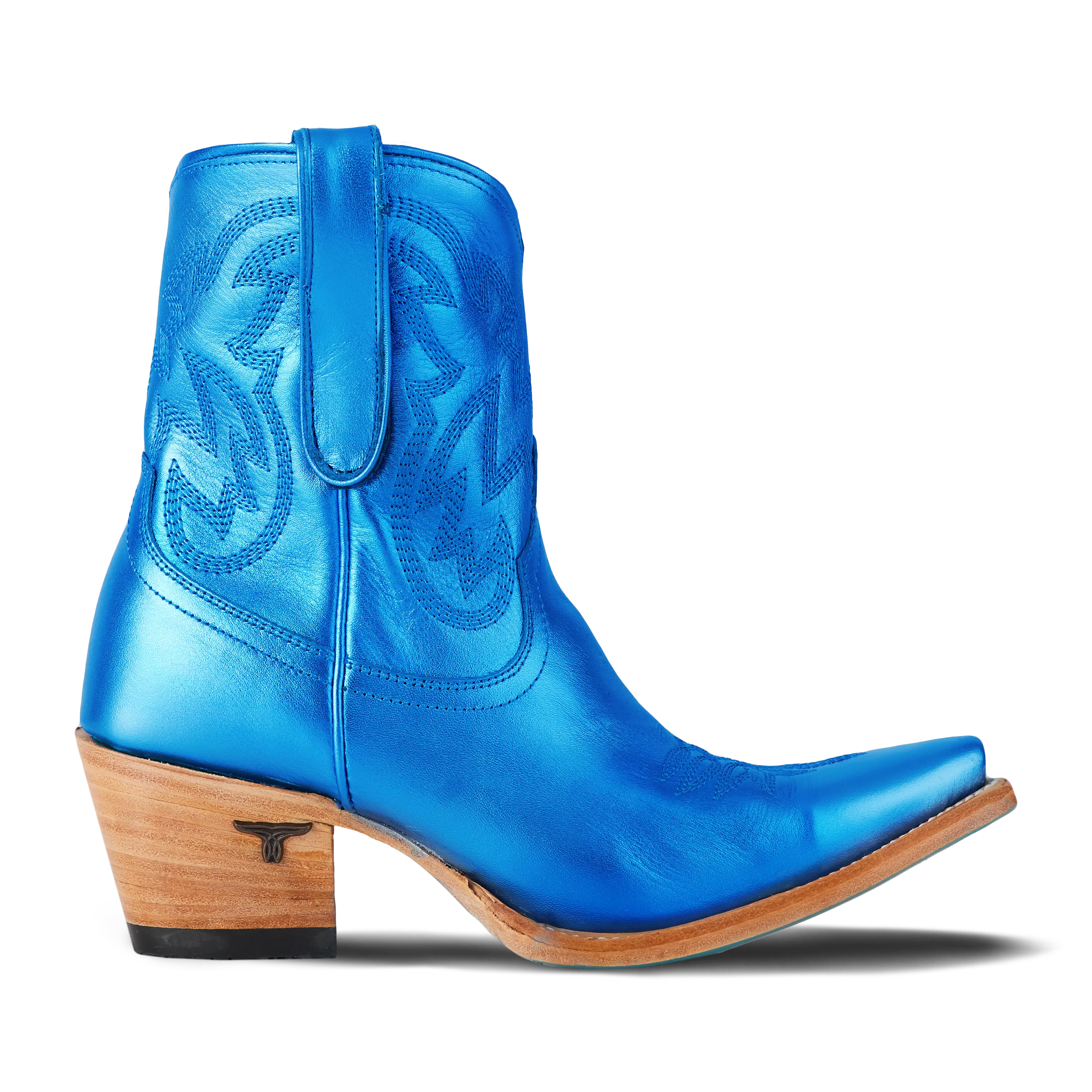 Smokeshow Bootie - Cobalt Metallic **Final Sale** - Image 4