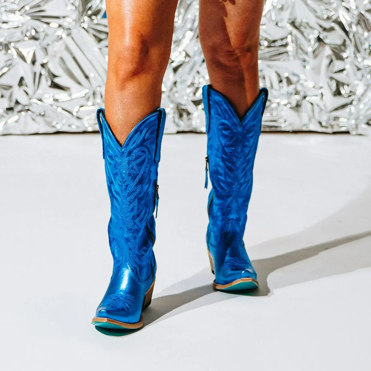 Smokeshow Boot - Cobalt Metallic - Image 13