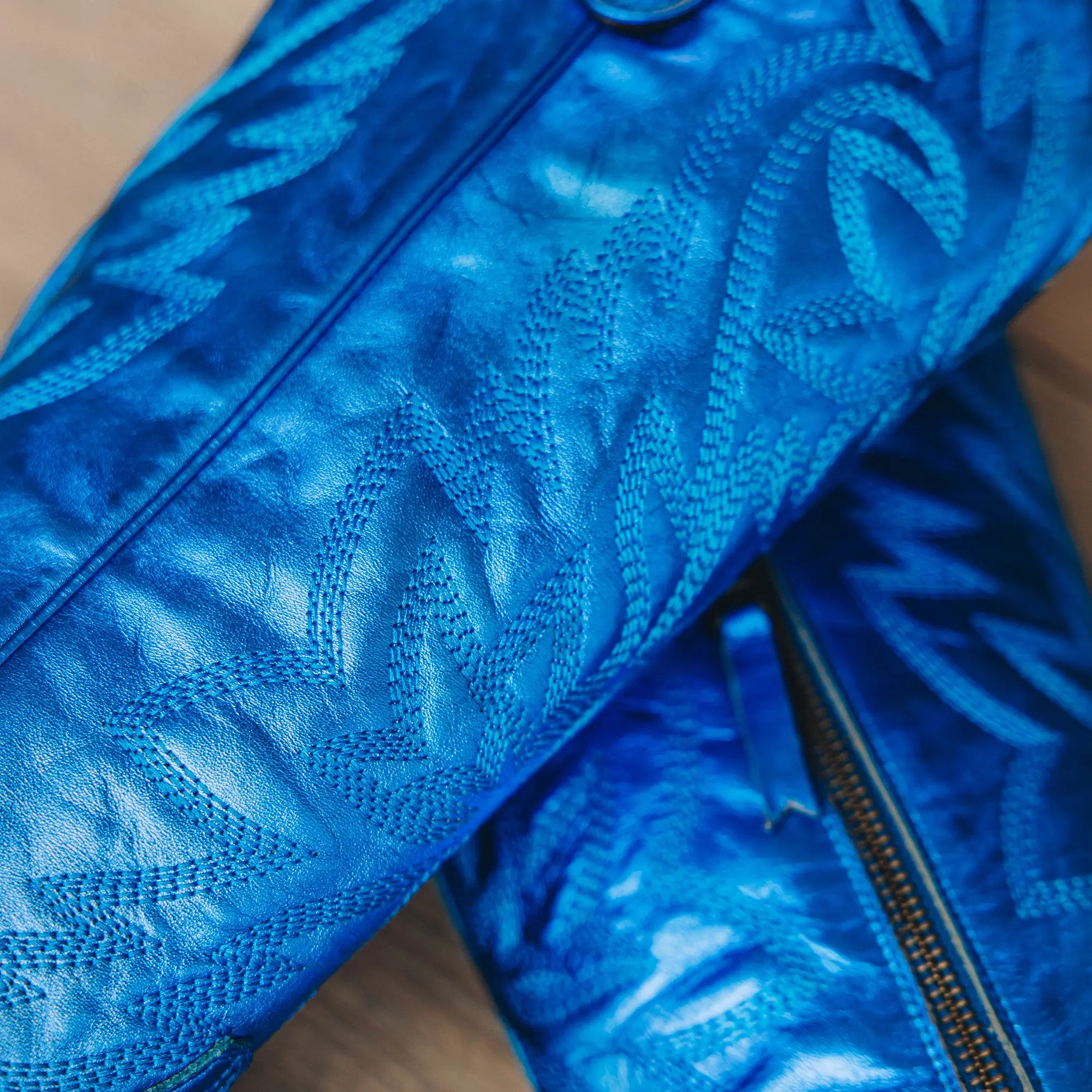 Smokeshow Boot - Cobalt Metallic - Image 15