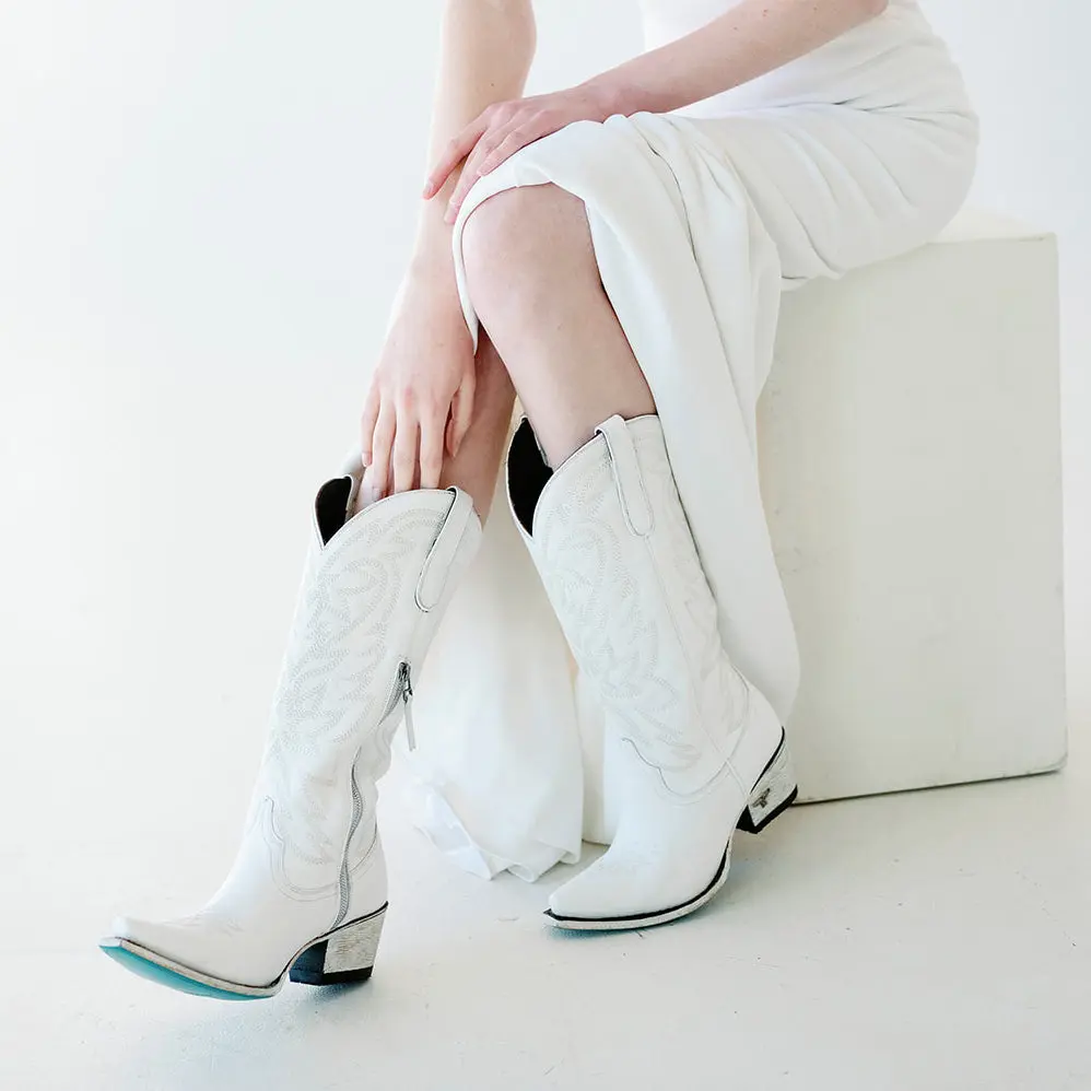 Smokeshow Boot - Matte White - Image 11