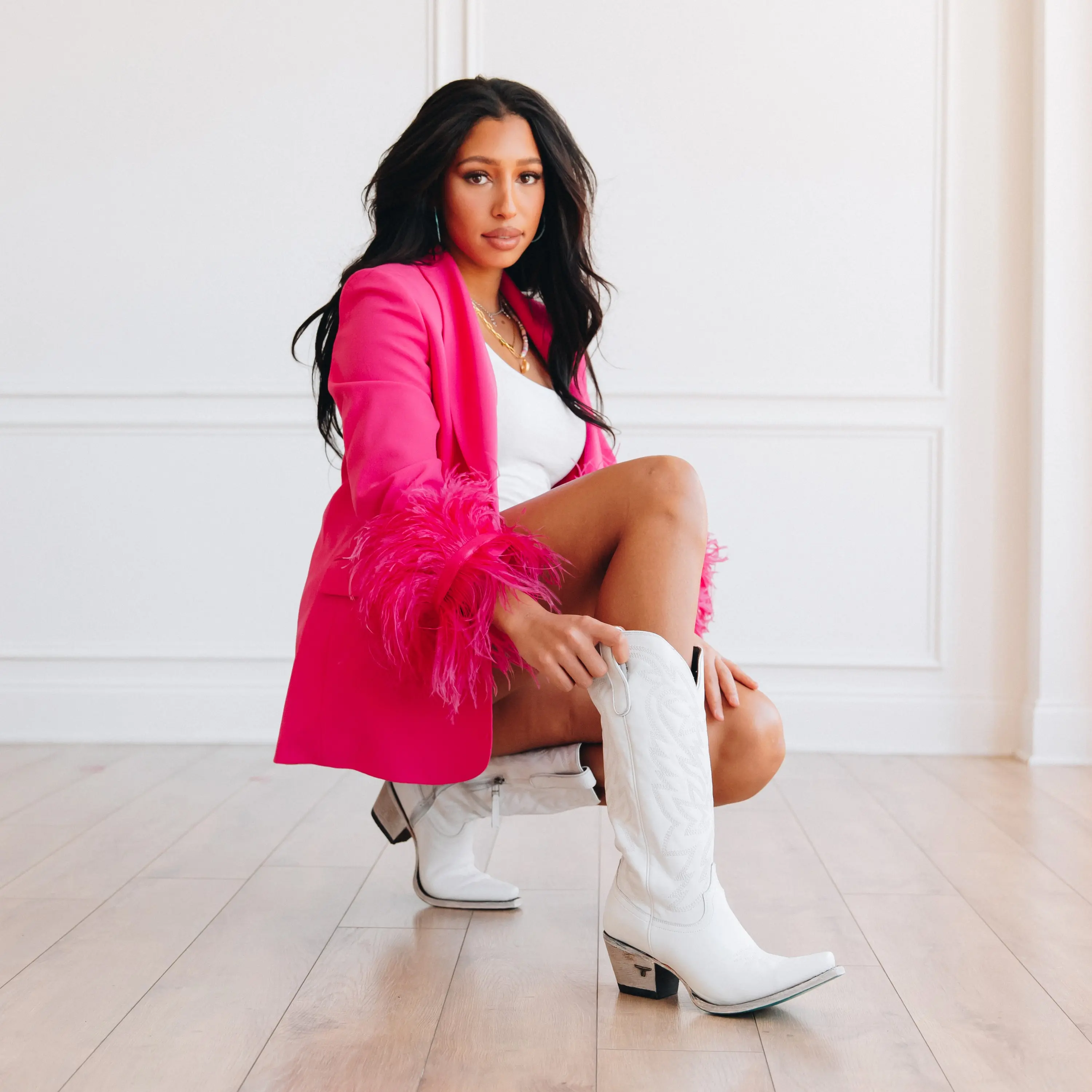 Smokeshow Boot - Matte White - Image 12