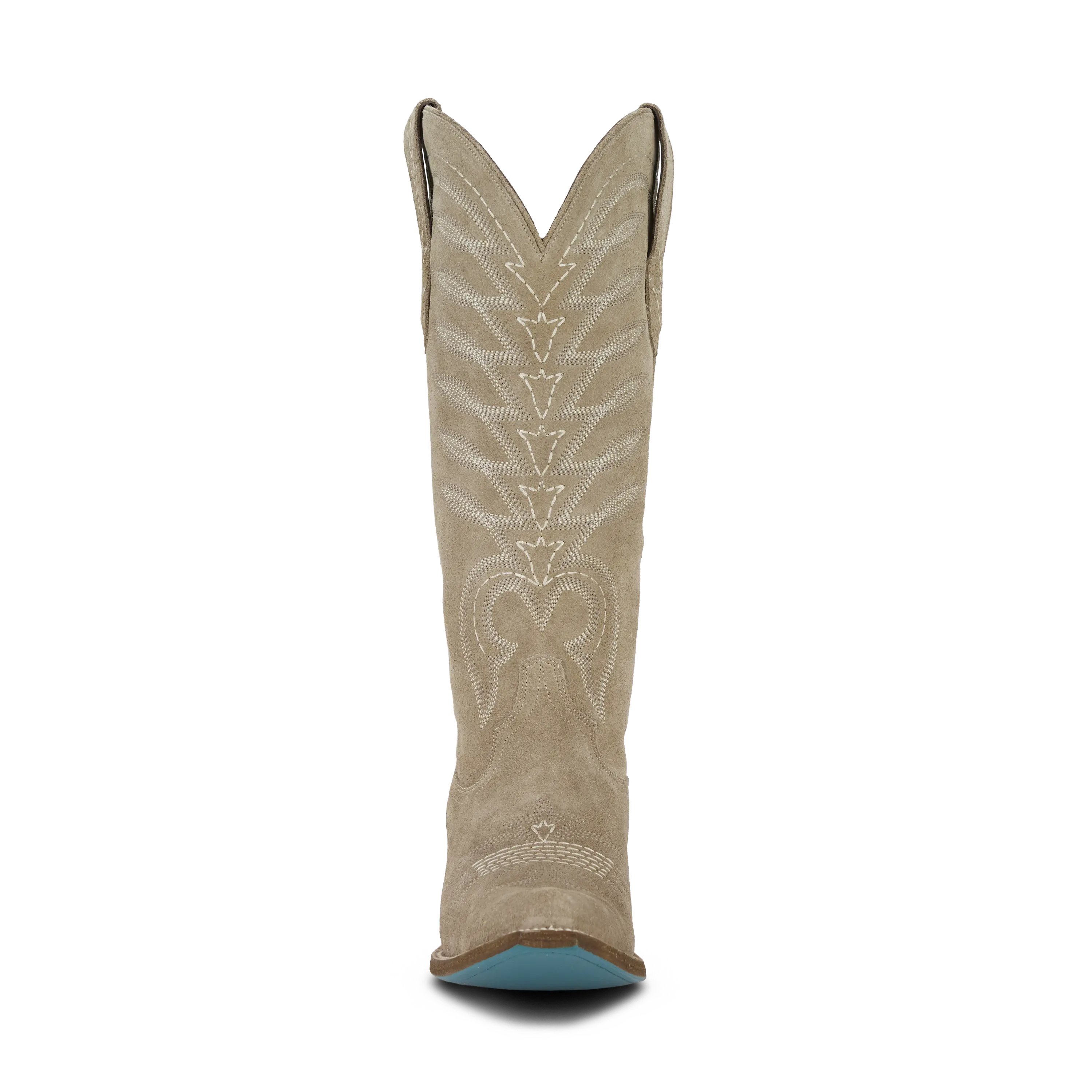 Squash Blossom Boot - Latte Suede - Image 6