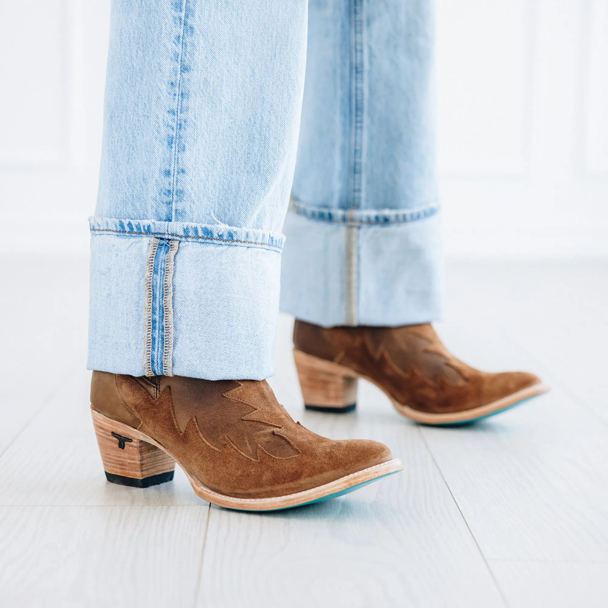 Western Chelsea Bootie - Toffee Suede **Final Sale** - Image 11