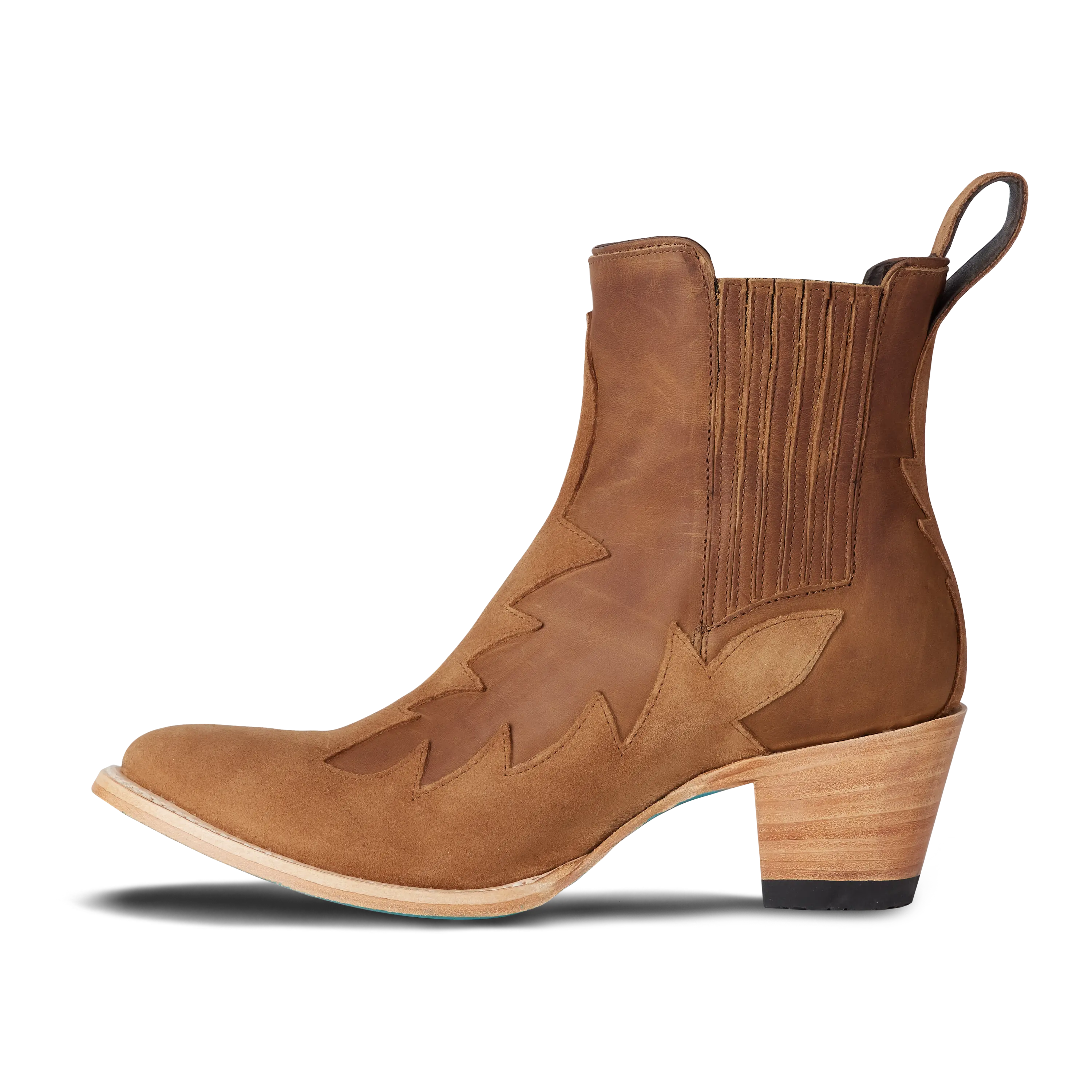Western Chelsea Bootie - Toffee Suede **Final Sale** - Image 5