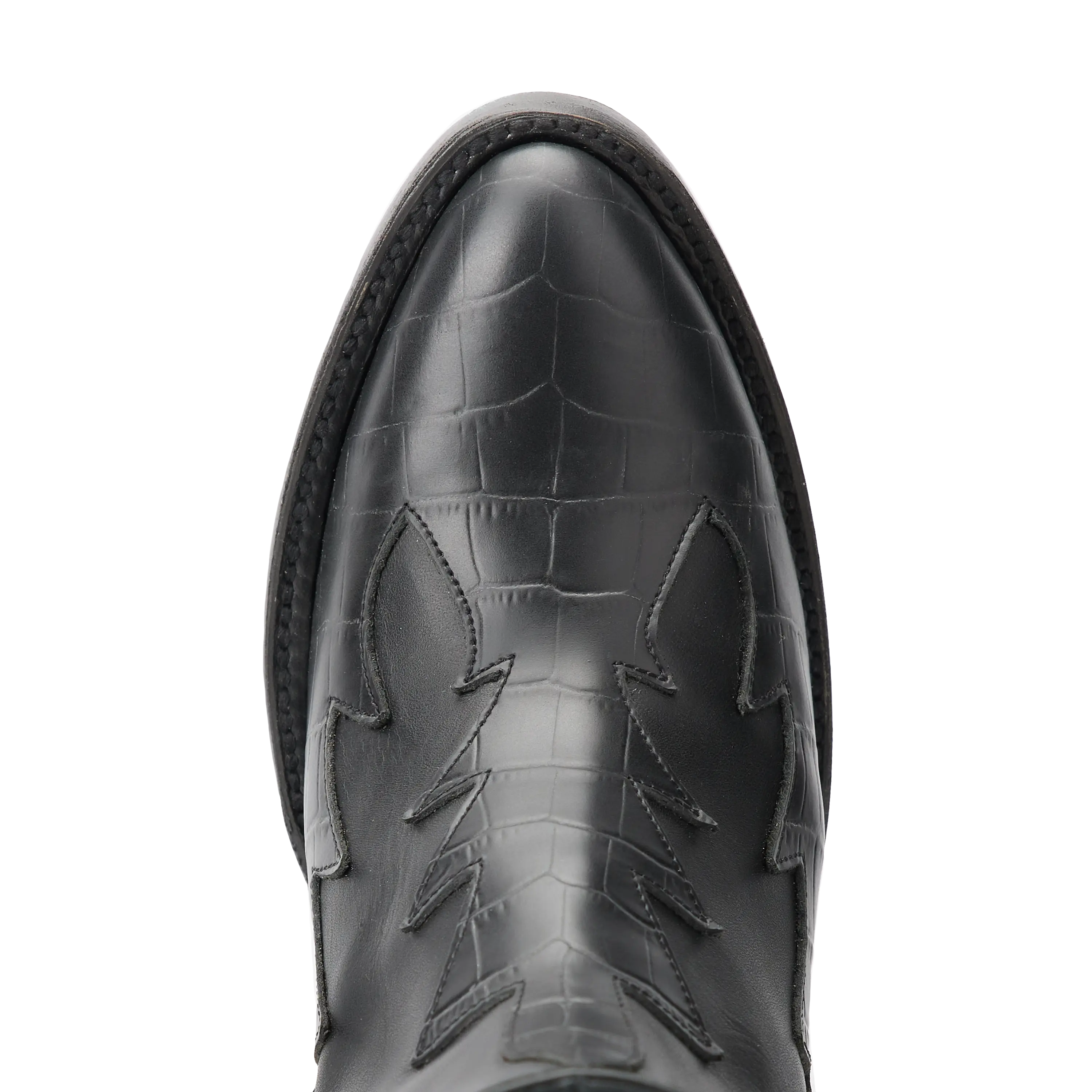 Western Chelsea Bootie - Jet Black **Final Sale** - Image 8