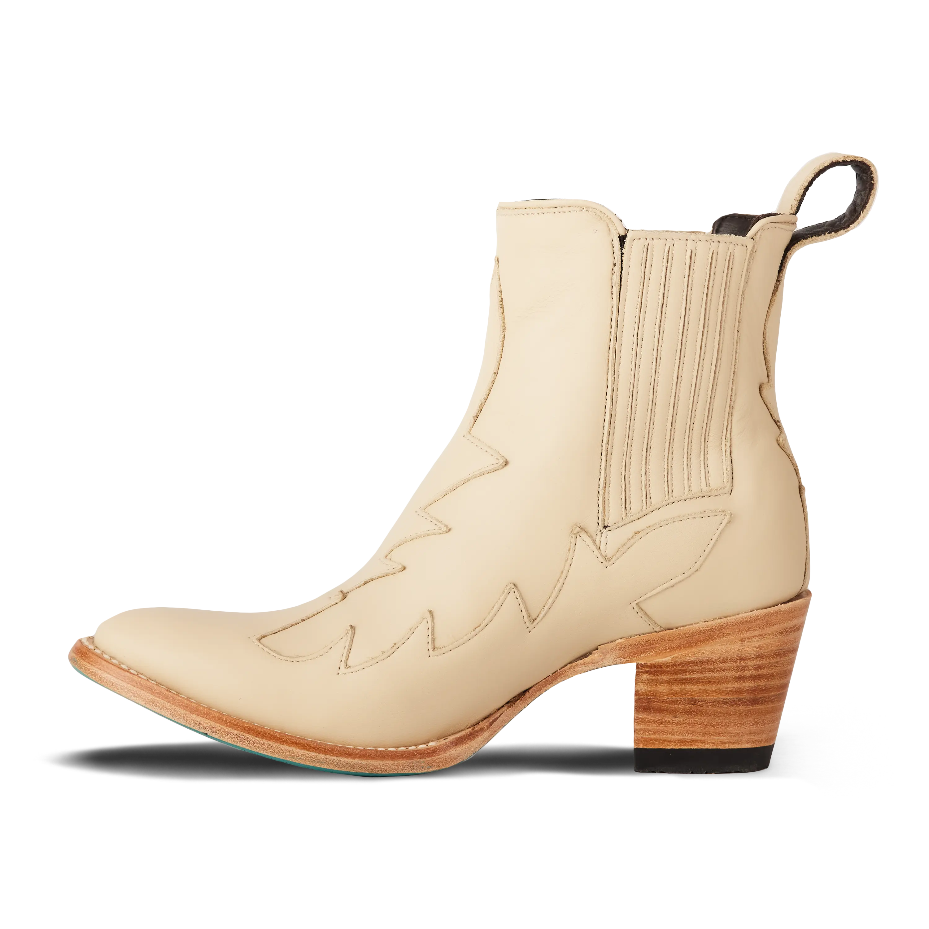 Western Chelsea Bootie - Pale Ivory **Final Sale** - Image 5